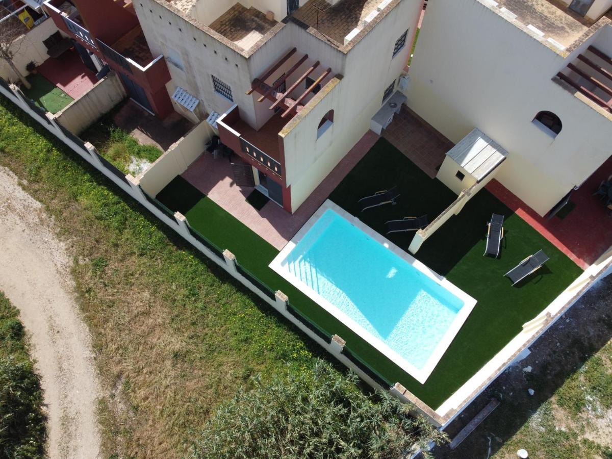 Casa Piscina Playa Barrosa Delfin 6 Villa Chiclana de la Frontera Exteriör bild